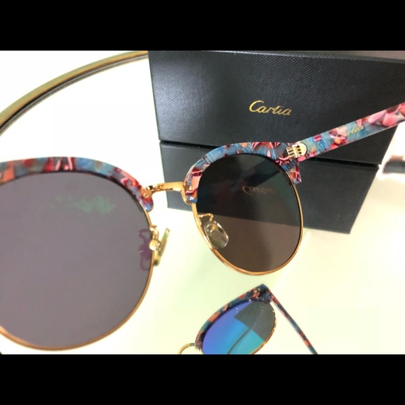 Oversized mirror lens sunglasses - Picture 2 of 4
